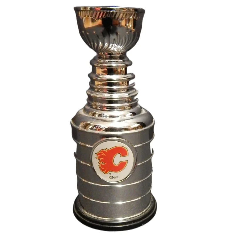 Calgary Flames NHL Stanley Cup Champions Resin Replica Trophy 9.8 Inches