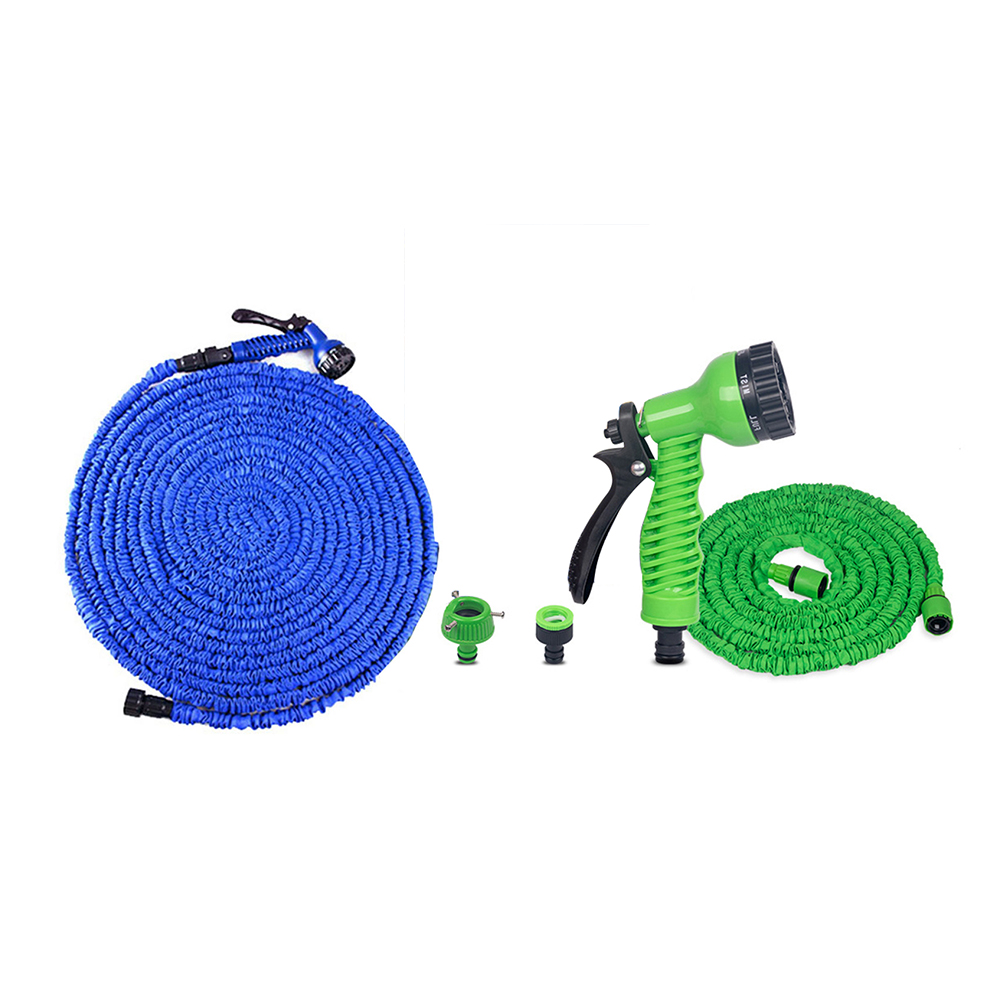 75FT Garden Hose 7 Patterns Flexible Water Pipe Kits for Car Wash Watering, Green, 501 Original
75FT Garden Hose 7 Patterns Flexible Water Pipe Kits for Car Wash Watering, Green, 501 Original