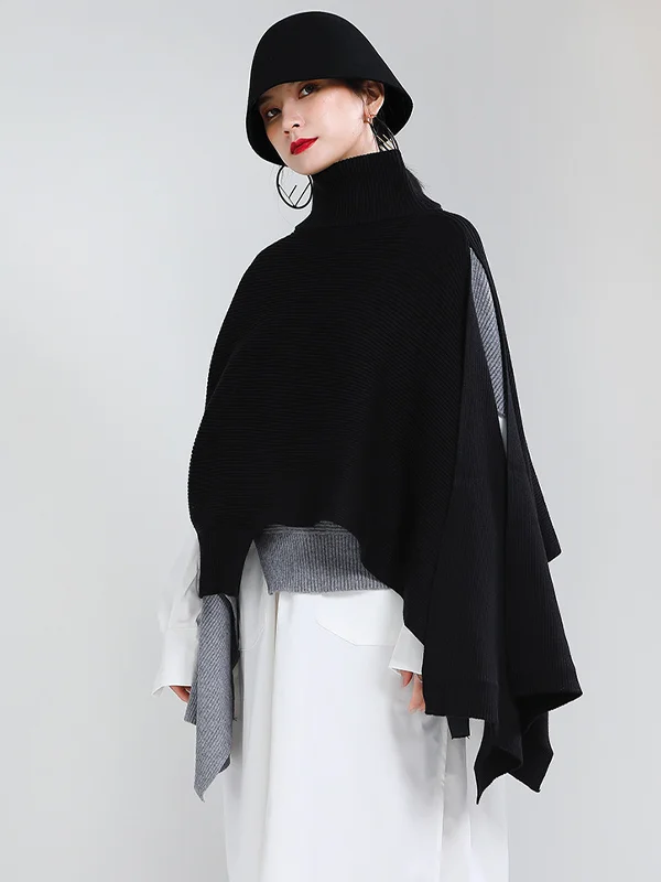 Casual Shoulder-Length Shawl Loose Sweater