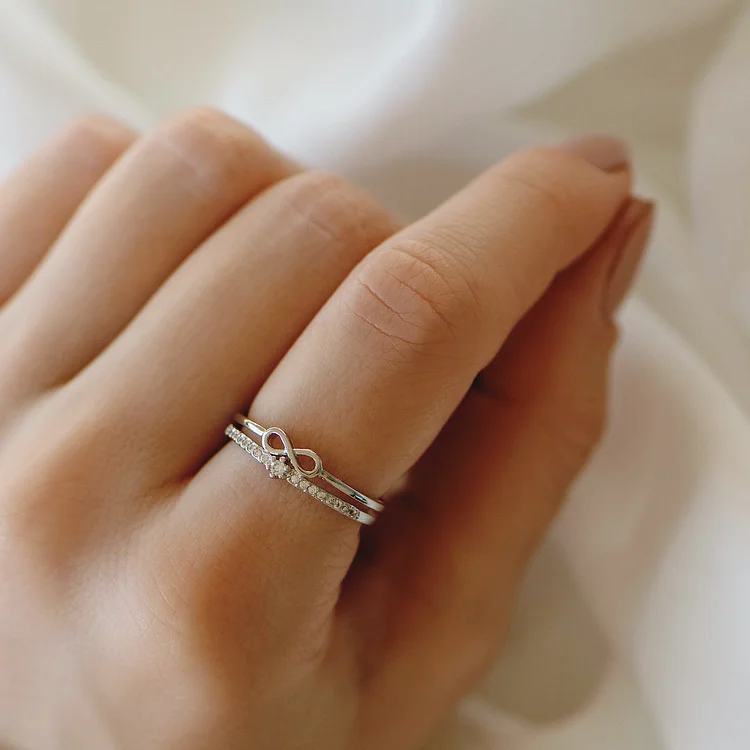 To My Daughter - Infinity Gem Ring
