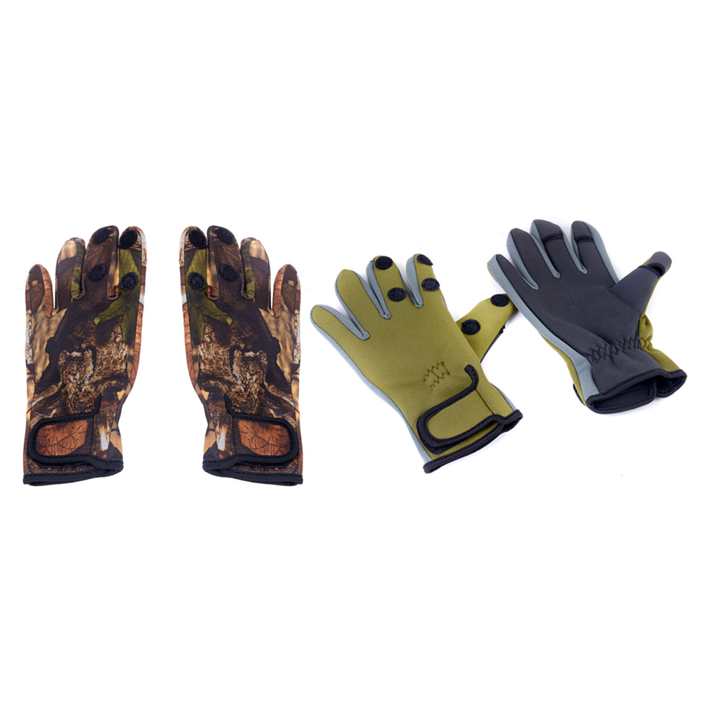 Winter Fishing Gloves Two Fingers Cut Anti-slip Climbing Riding Warm Mitten, Color, 501 Original
Winter Fishing Gloves Two Fingers Cut Anti-slip Climbing Riding Warm Mitten, Color, 501 Original