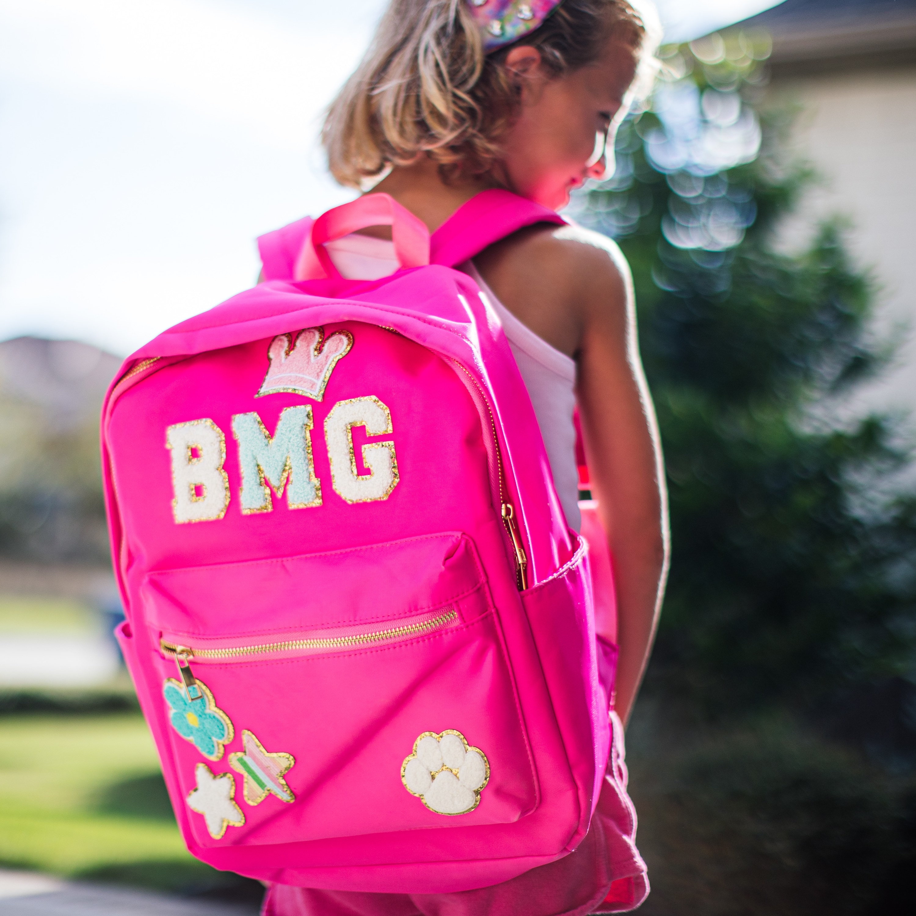 NEW!! Nylon Backpack Personalized Backpack Customizable Backpack