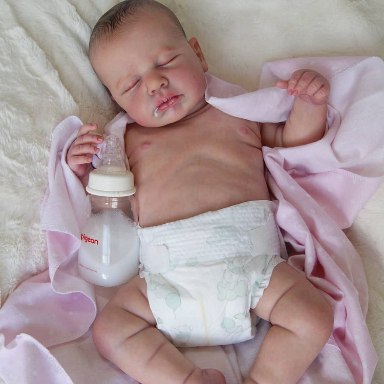 12"&16" Extremely Flexible Silicone Reborn Baby Doll Girl Yusuf With Washable and Waterproof Solid Silicone Body By Dollreborns®