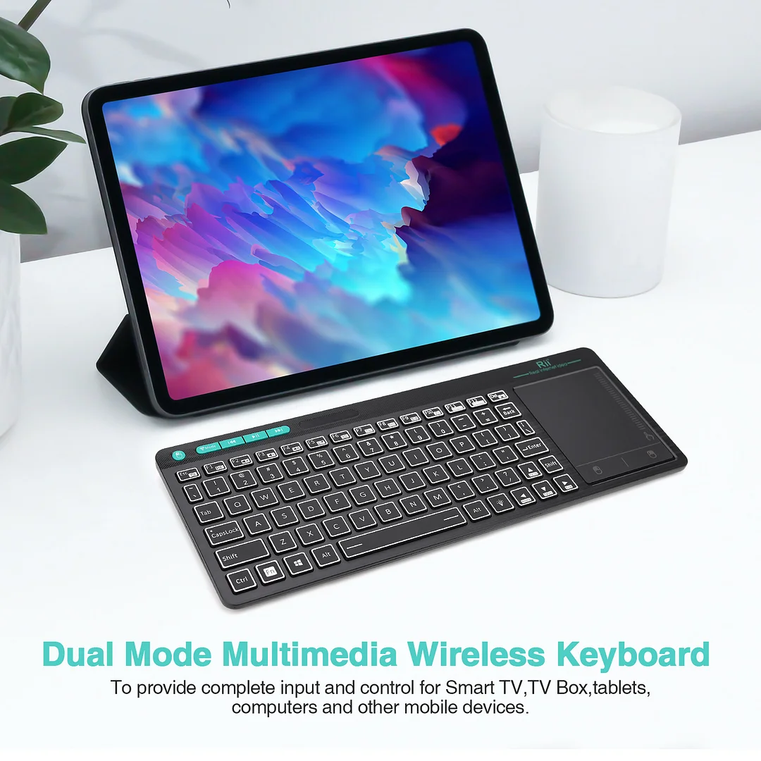 Rii RT518S Mini Bluetooth Wireless Keyboard