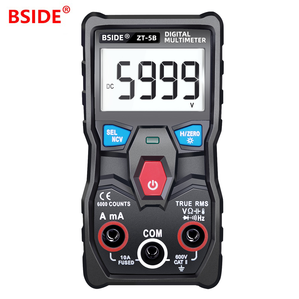ZT-5B Digital Multimeter Wireless Smart T-RMS Voltmeter Ammeter Auto Range, 501 Original
ZT-5B Digital Multimeter Wireless Smart T-RMS Voltmeter Ammeter Auto Range, 501 Original