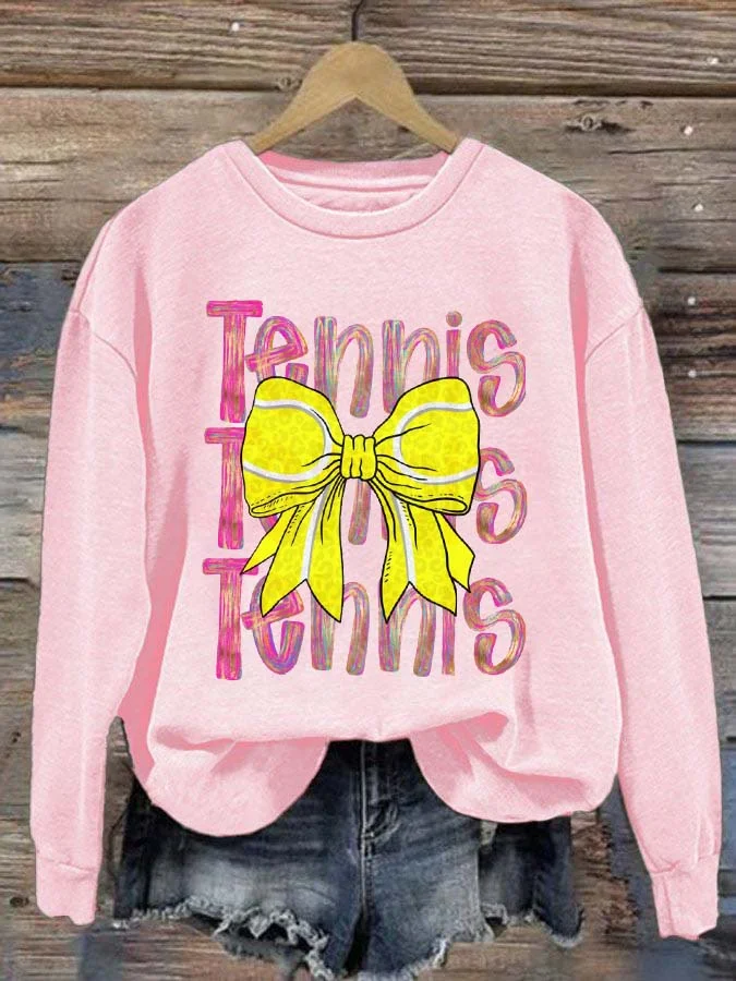 Coquette Tennis Coach Sweatshirt socialshop