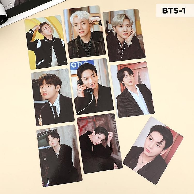 BTS Permission to Dance Photocards pack set of 9