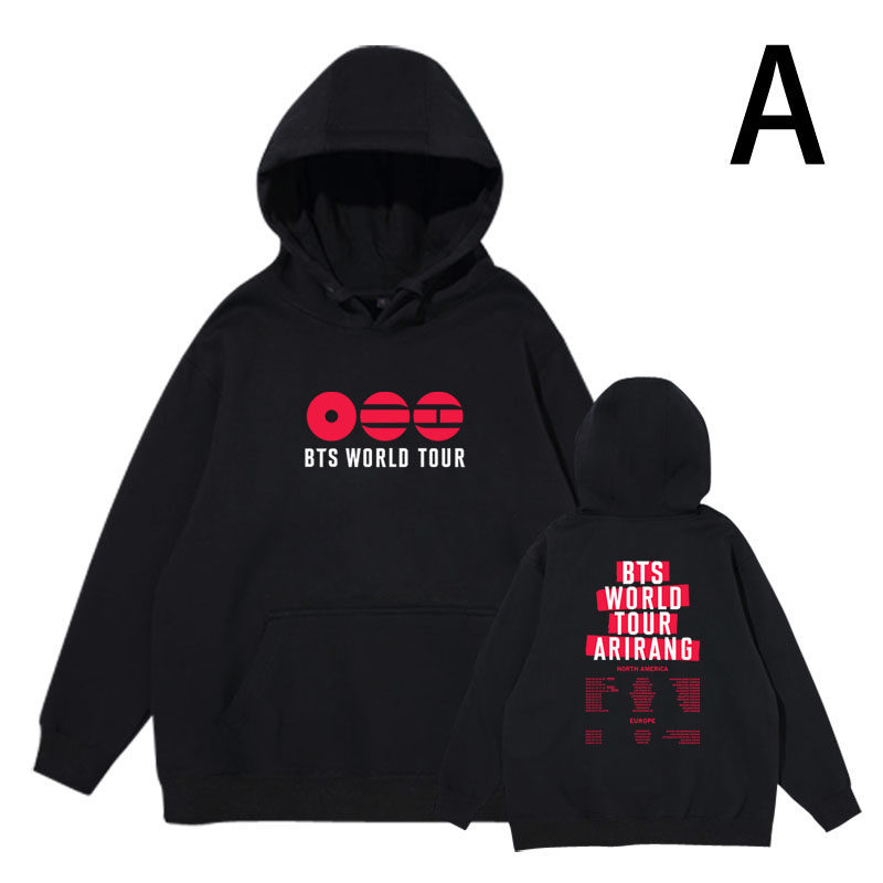 BTS Arirang Tour Hoodie | Official 2026 World Tour Logo Gear 💜