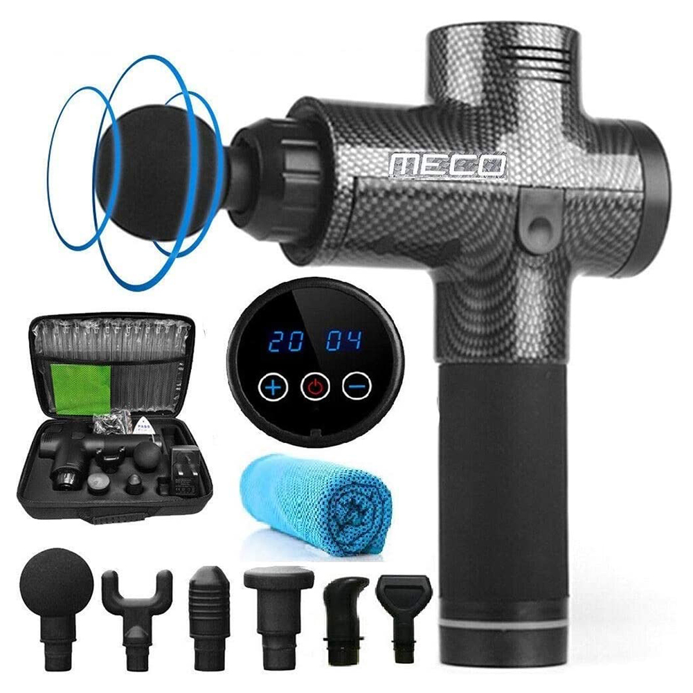 Electric Muscle Massager Deep Tissue Therapy Fascia Gun Exercising Shaper, 501 Original
Electric Muscle Massager Deep Tissue Therapy Fascia Gun Exercising Shaper, 501 Original
