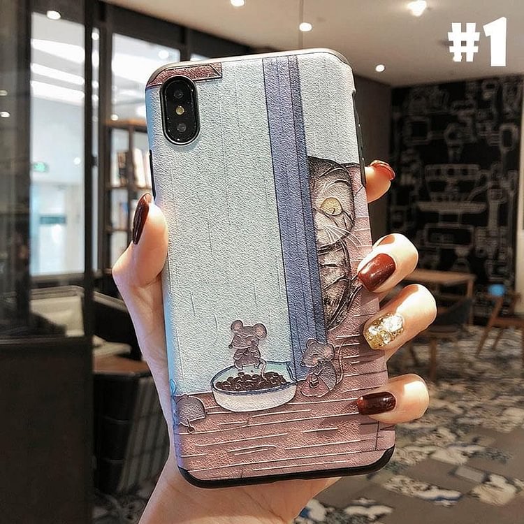 Kawaii Cat Printing Phone Case SP13958