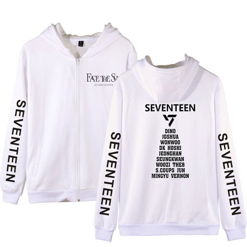 SEVENTEEN Face The Sun Zip-Up Hoodie