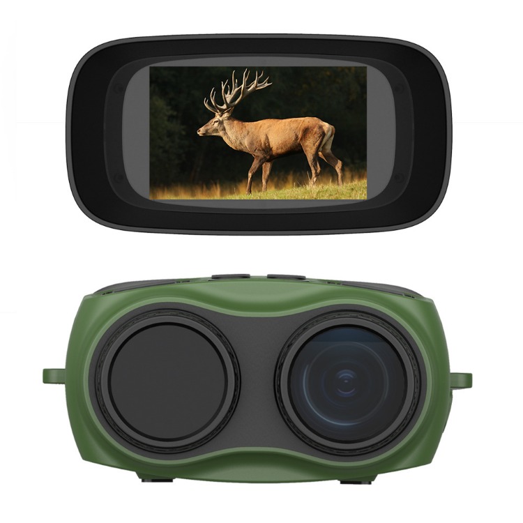 BekinTek Night Vision Binoculars 5000mAh Rechargeable Telescope NVG Infrared Goggles Full Dark Observing Scope 7x IR Adjustment 8x Digital Zoom 2.5K Video Playback 40M Photo 3 Inches Large HD Screen with 32G TF Card for Camping Hiking Surveillance 15