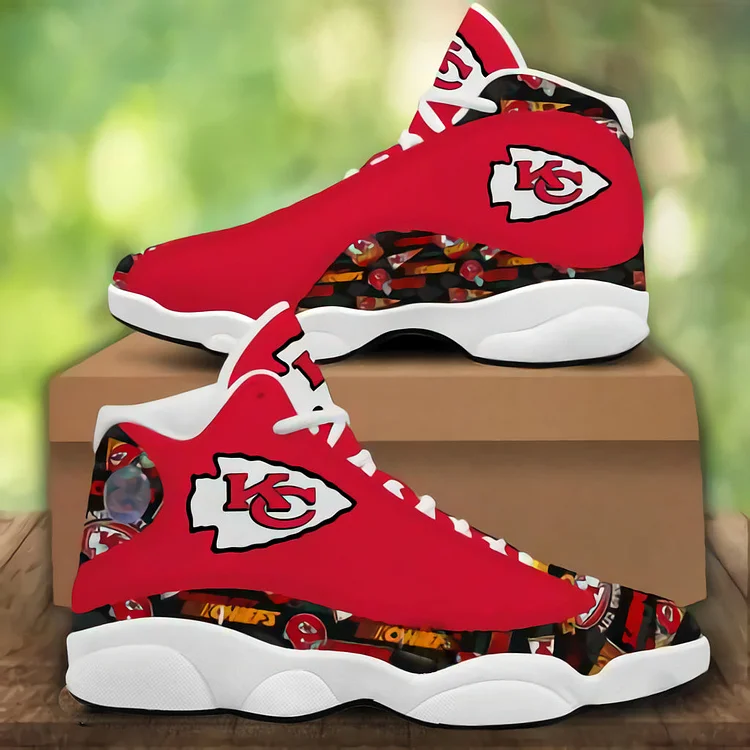 Kansas City Chiefs Printed Unisex Basketball Shoes