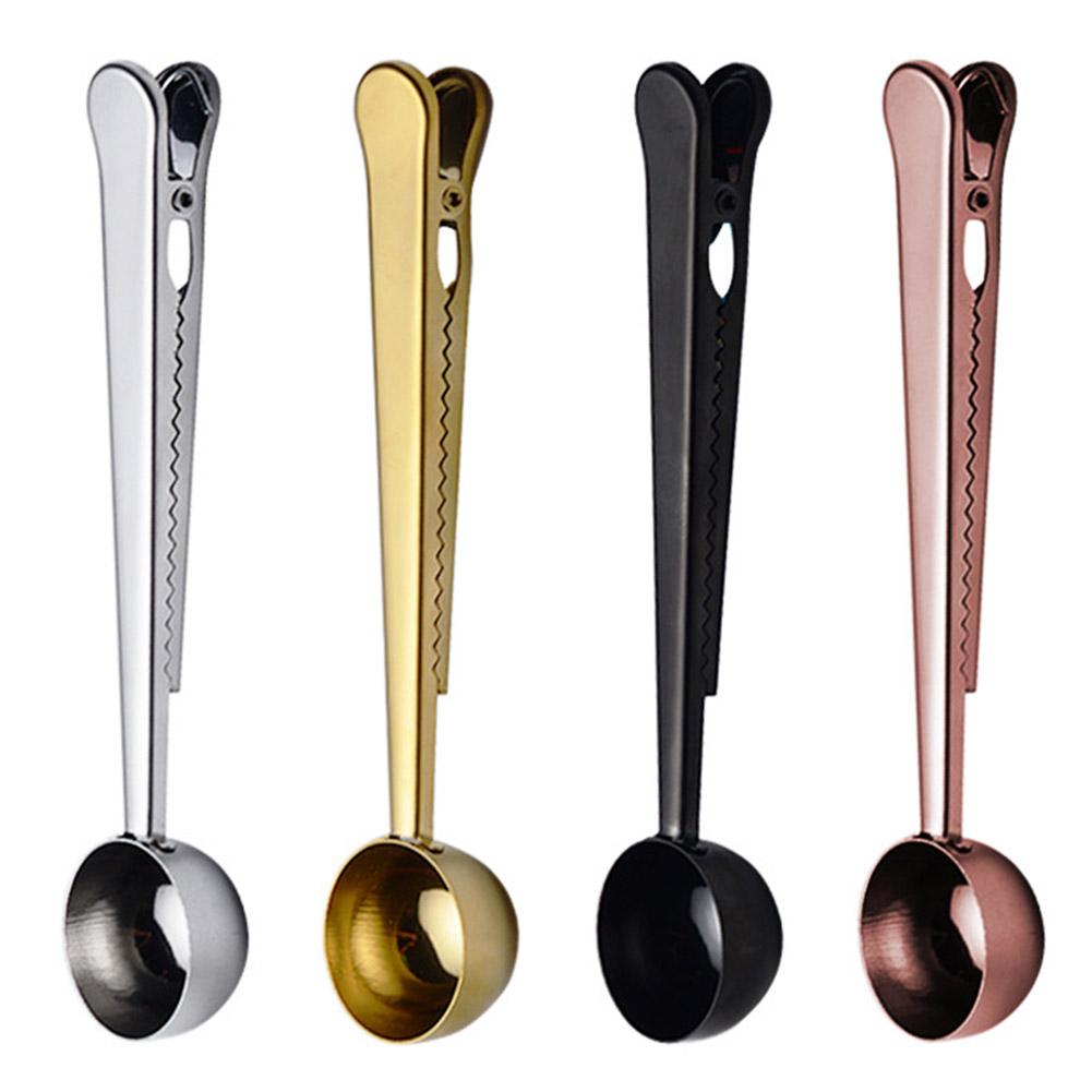 Tea Coffee Measuring Cup Scoop with Portable Bag Seal Clip Kitchen Supplies, 501 Original
Tea Coffee Measuring Cup Scoop with Portable Bag Seal Clip Kitchen Supplies, 501 Original