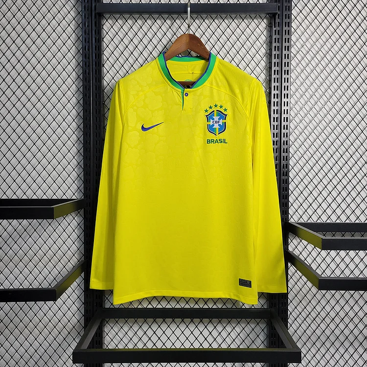22-23 Brazil home long-sleeved  