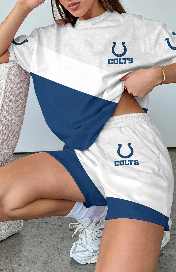 Indianapolis Colts Limited Edition Top And Shorts Two-Piece Suits