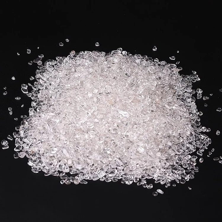 0.1kg High Quality Natural Clear Quartz Chips Crystal Chips for Decoration