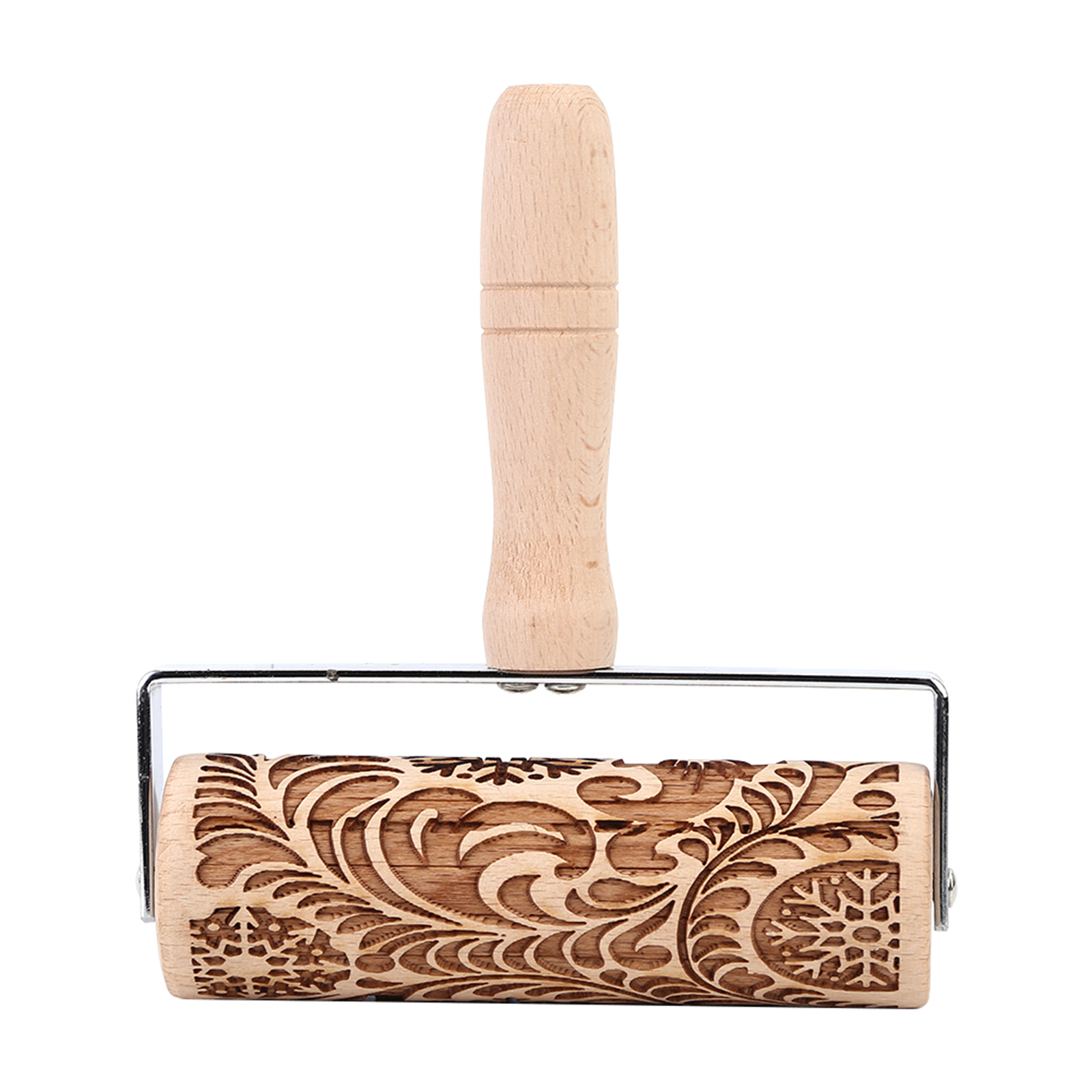 Christmas Printed Rolling Pin w/ Handle Wooden Engraved Carved Rolling Pins, 501 Original
Christmas Printed Rolling Pin w/ Handle Wooden Engraved Carved Rolling Pins, 501 Original