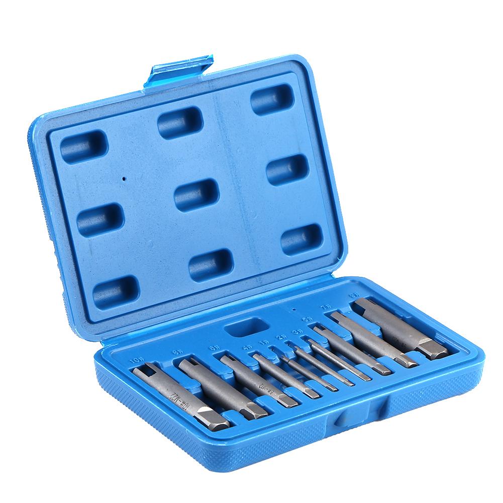 10pcs Damaged Nut Bolt Remover Stud Extractor Set Broken Screw Removal Kit, 501 Original
10pcs Damaged Nut Bolt Remover Stud Extractor Set Broken Screw Removal Kit, 501 Original