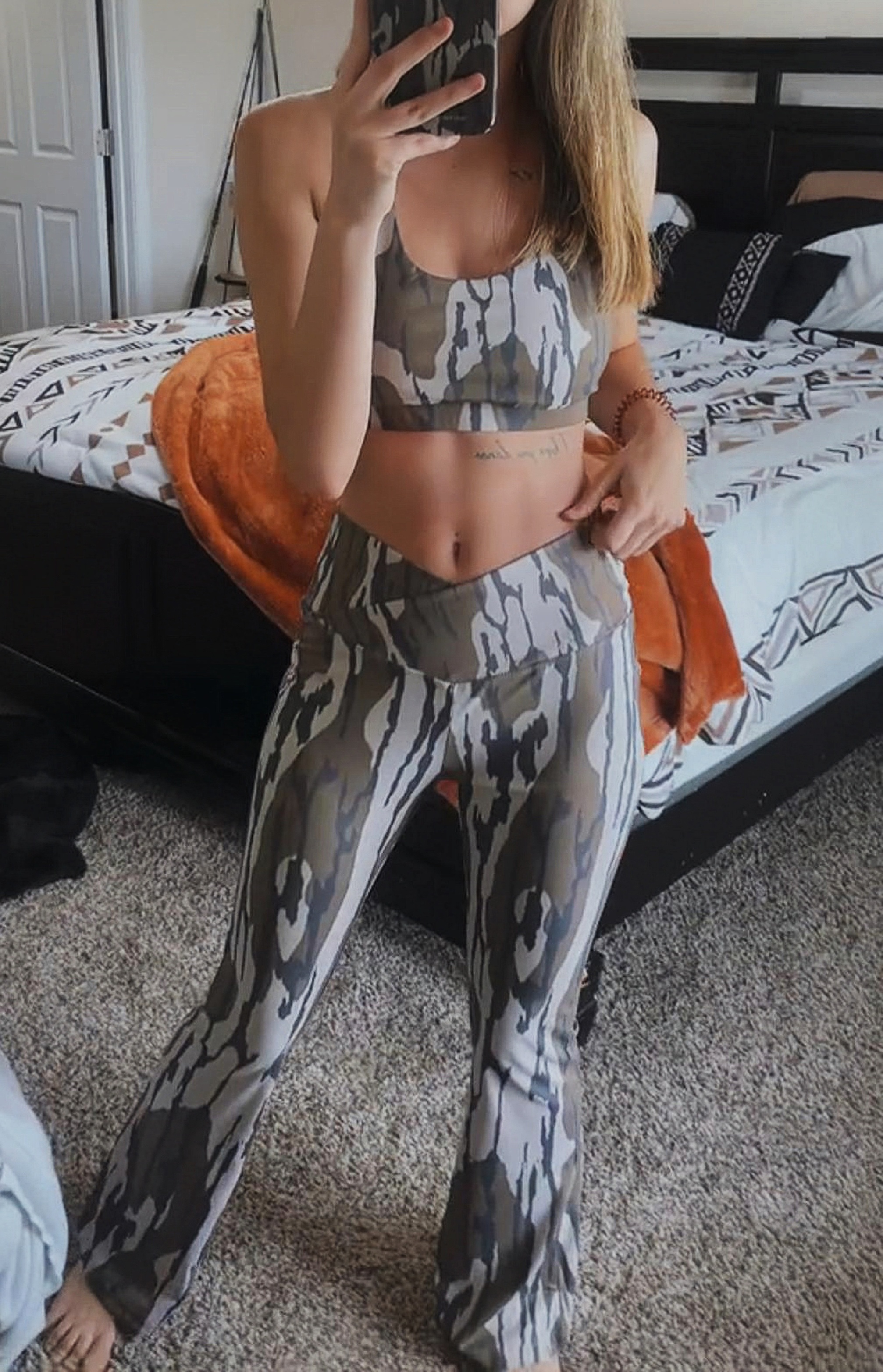 Bottomland Sports Bra+Leggings Set