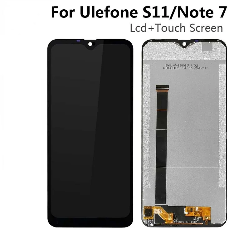 For Ulefone Note 7 LCD Display Touch Screen Digitizer Phone Parts For Ulefone Note 7P S11 Display Screen LCD Parts Wholesale