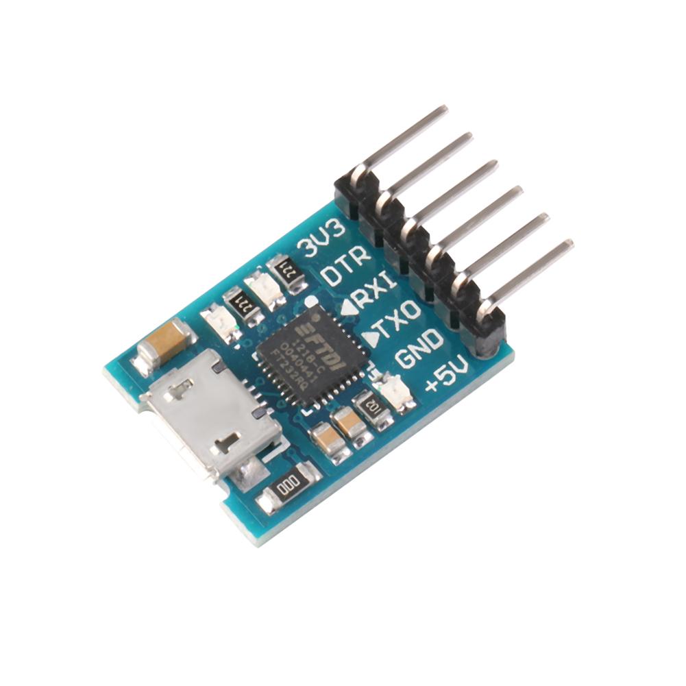 FT232 Module CP2102 Serial Port USB to TTL FT232RQ MICRO Interface Module, 501 Original
FT232 Module CP2102 Serial Port USB to TTL FT232RQ MICRO Interface Module, 501 Original