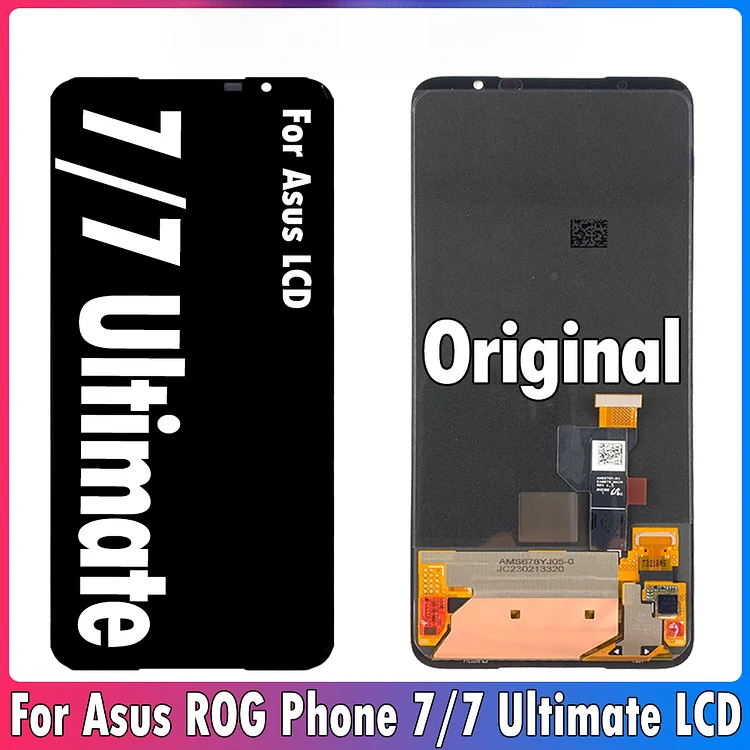 6.78" AMOLED For Asus ROG Phone 7 LCD Display Touch Screen Digitizer Assembly For Asus ROG 7 Ultimate LCD Repair Replacement
