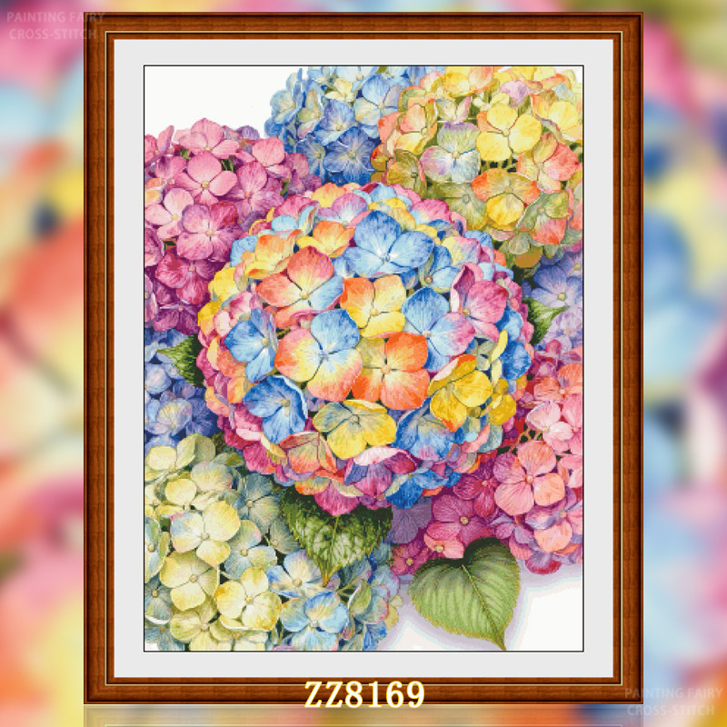 ZZ8169-Assorted Hydrangea]_ 64.20_ Painting Fairy Cross
