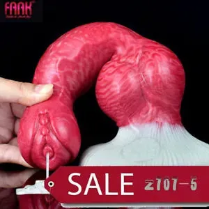 pornhint Pornhint 10.8in Huge Dildo Penis Knot with Suction Cup Butt Plug Strap on Dildo Sex