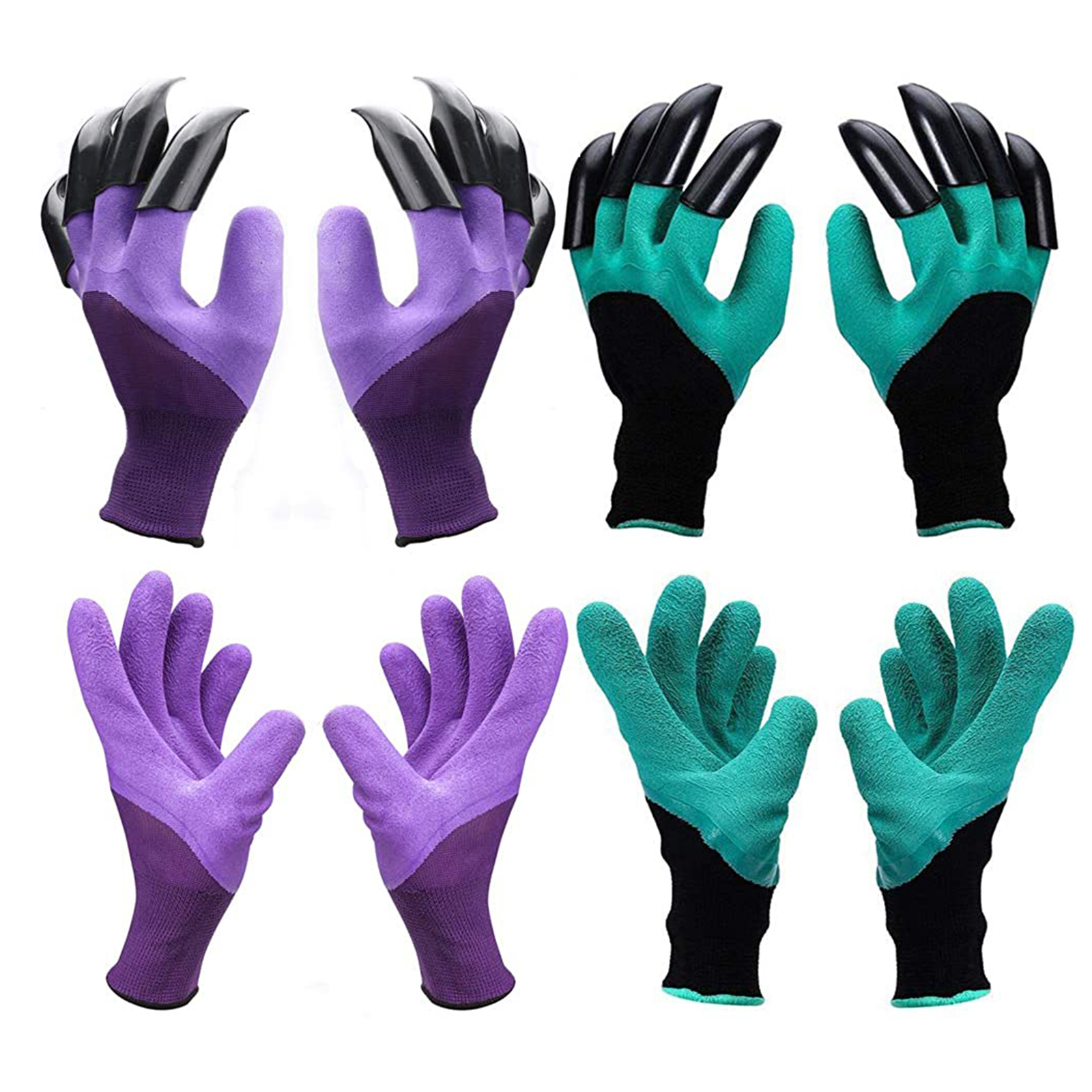 4 Pairs Garden Gloves, Gardener Working Genie Gloves, with Fingertips Claws, 501 Original
4 Pairs Garden Gloves, Gardener Working Genie Gloves, with Fingertips Claws, 501 Original