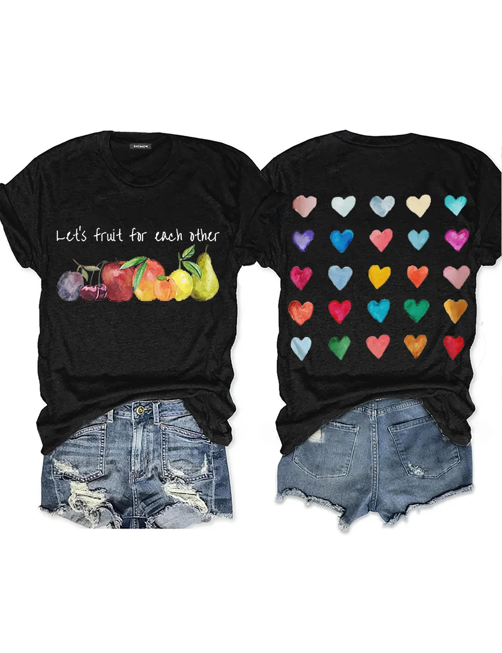 Let's Fruit For Each Other T-shirt