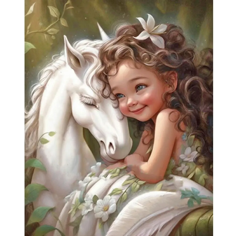 Kit Diamond Painting (peinture Diamant) - Format 40 X 50 Cm - Neuf