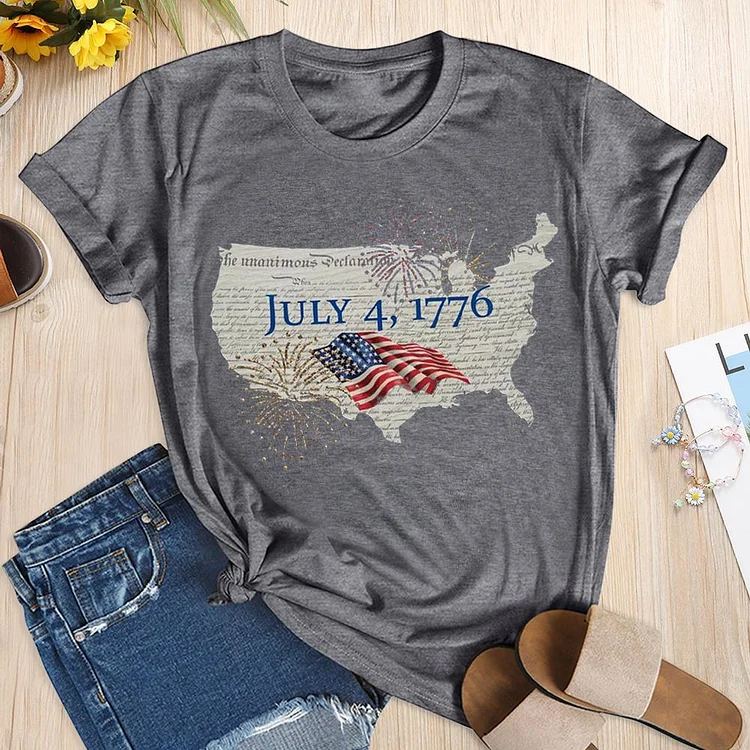 4th of July T-shirt Tee