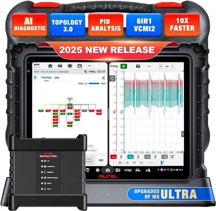 Autel MaxiSYS Ultra S2 AI Scanner