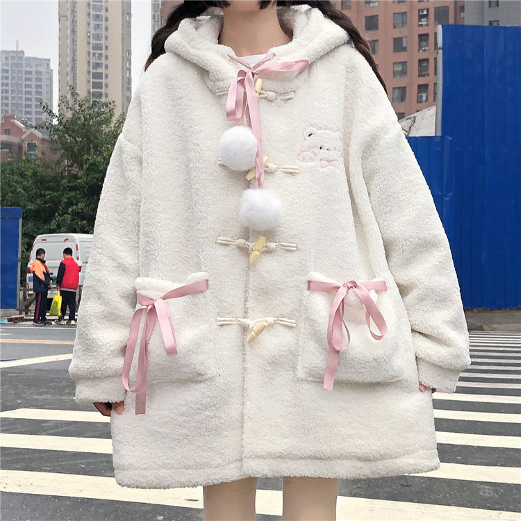 Kawaii Lolita Sweet Red Heart Cape