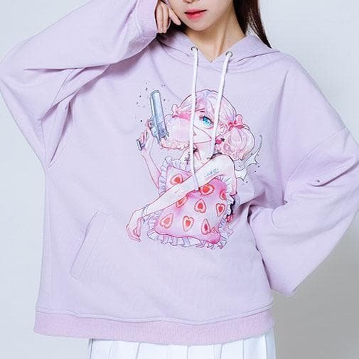 Harajuku Girls Couple Hoodie Sweater SP13335R
