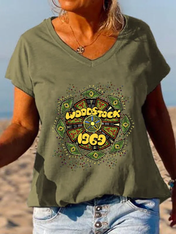 Hippie Vintage Woodstock 1969 T-Shirt