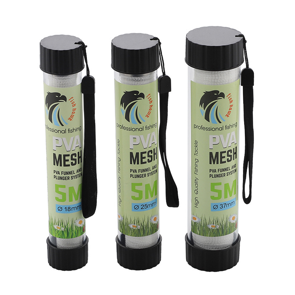 5m PVA Fishing Mesh Soluble Network Water Soluble Refill Plunger Bait Bag, 5m*18mm, 501 Original
5m PVA Fishing Mesh Soluble Network Water Soluble Refill Plunger Bait Bag, 5m*18mm, 501 Original