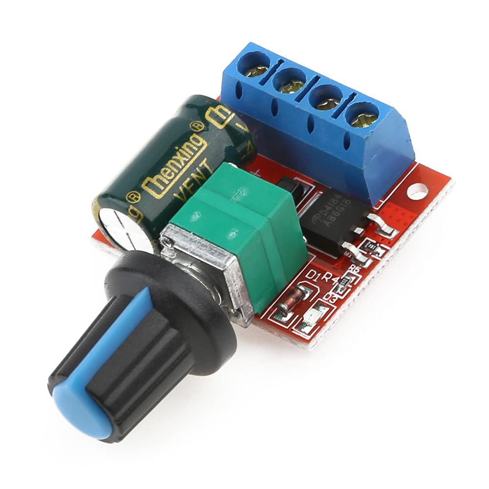 Mini 5A 90W PWM 5-28V DC-DC Motor Speed Controller Module Speed Regulator, 501 Original
Mini 5A 90W PWM 5-28V DC-DC Motor Speed Controller Module Speed Regulator, 501 Original