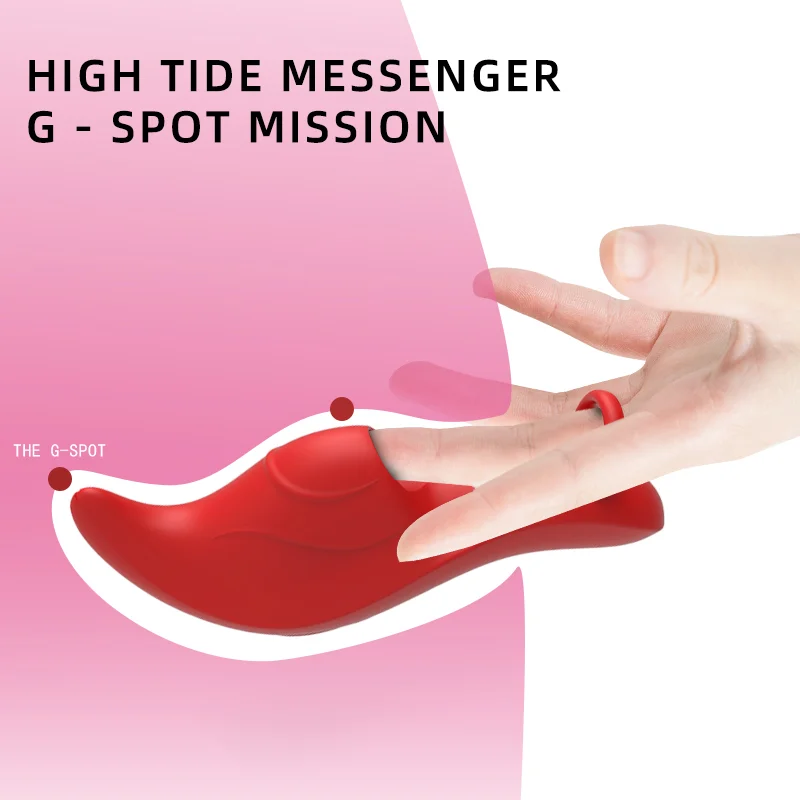 Finger Vibrator G-spot Clitoral Stimulator Sexy Masturbator