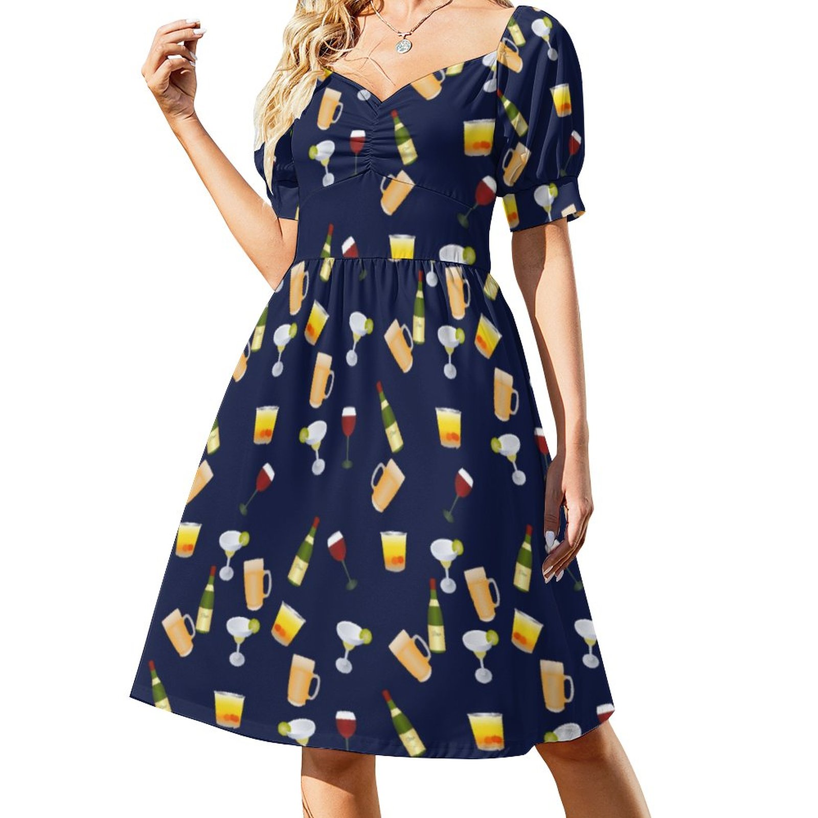 sage midi dress with sleeves Sage Short Sleeve Smocked Midi Dress