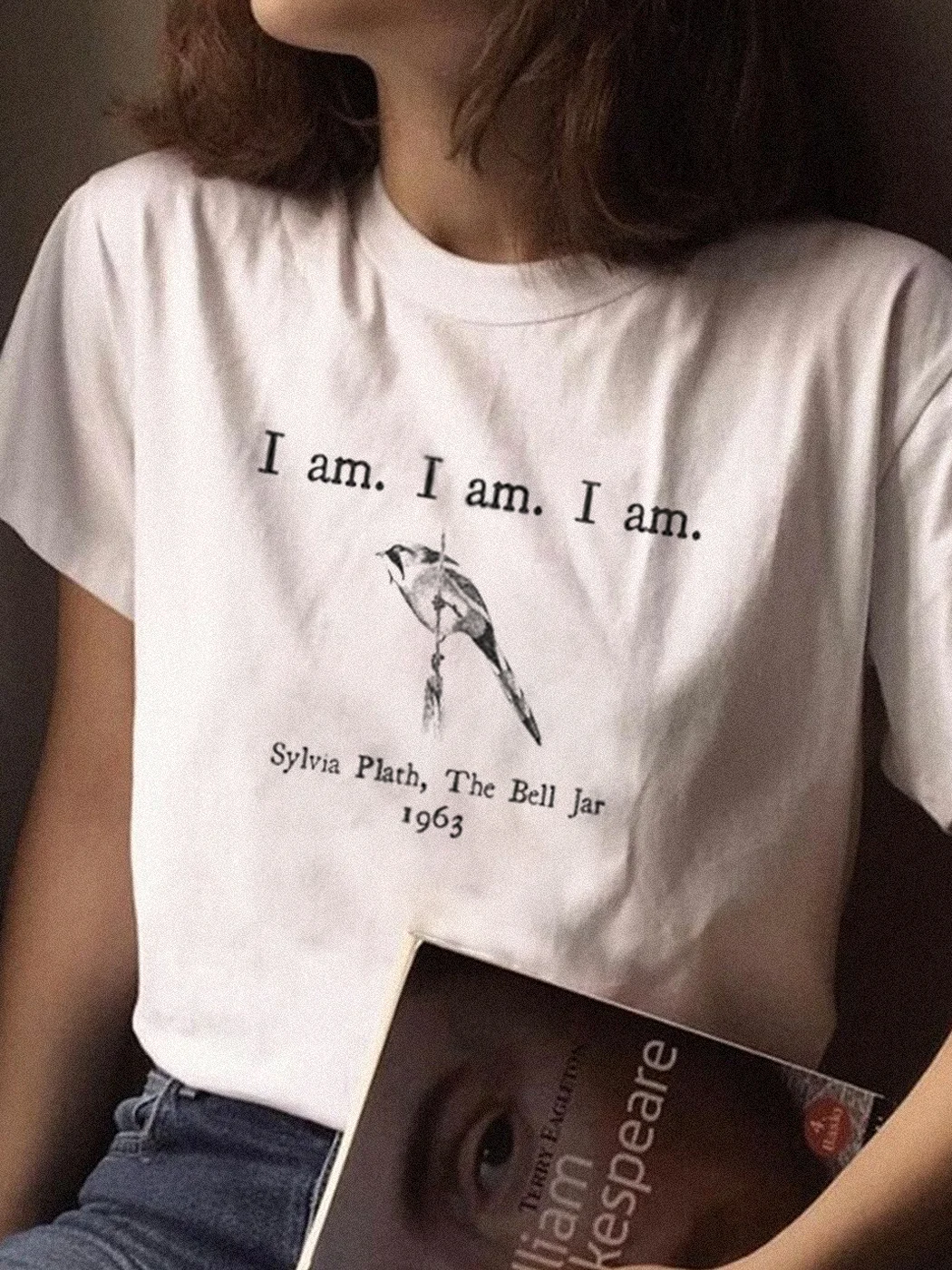 Sylvia Plath Poet Shirt Celestial Bookish Shirt Literary Shirt / DarkAcademias /Darkacademias