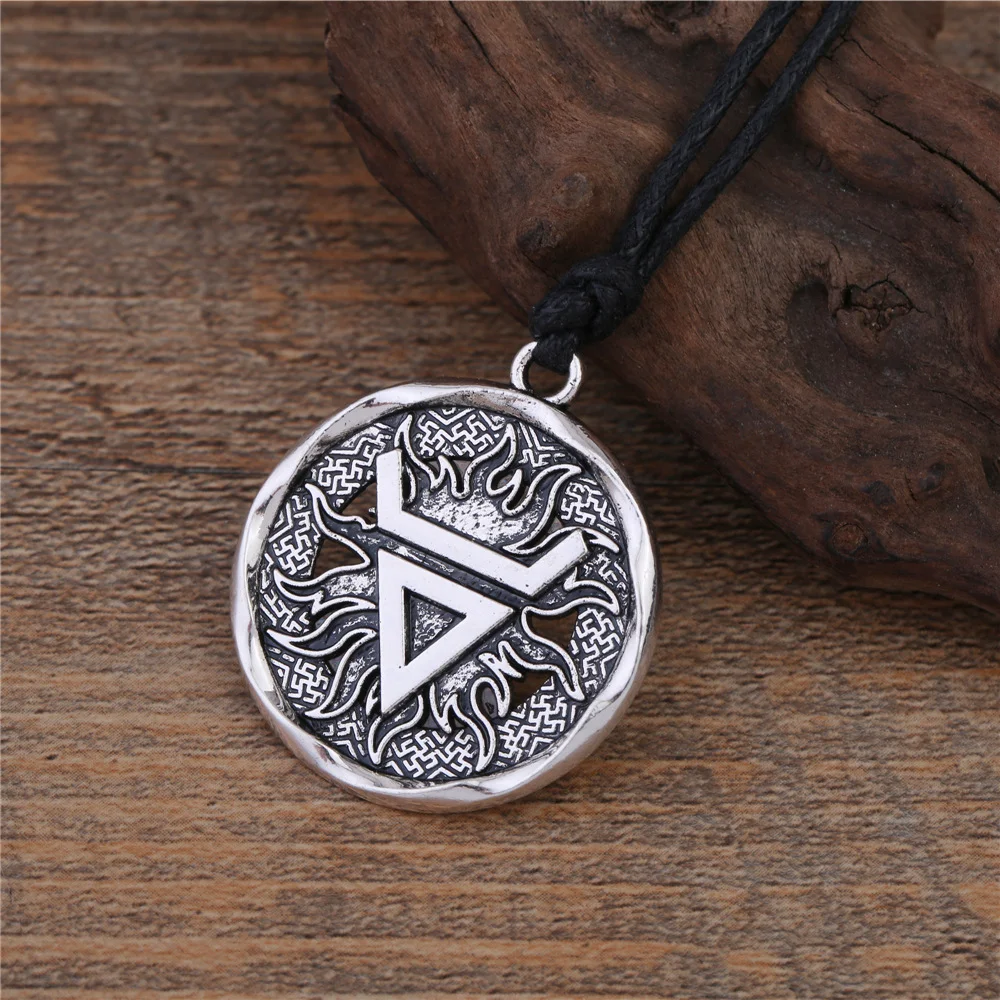 Odin Triangle Sun Totem Necklace - Devcarry
