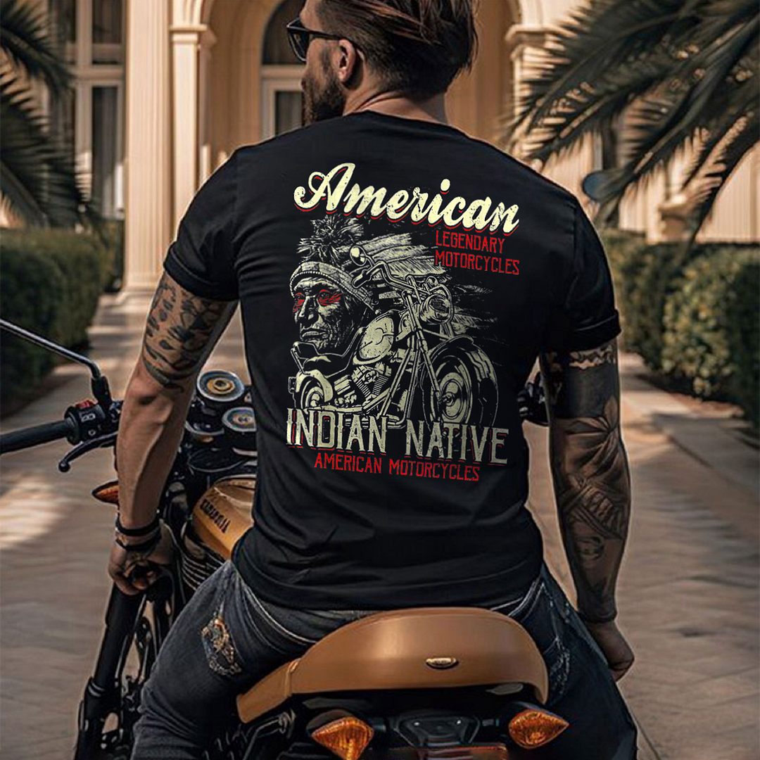 American Indian Native Printed Men's T-shirt - Devcarry