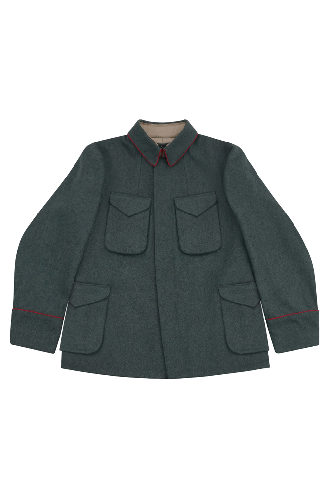 Skjerf S-111555 Ensfarget Militare main image 0