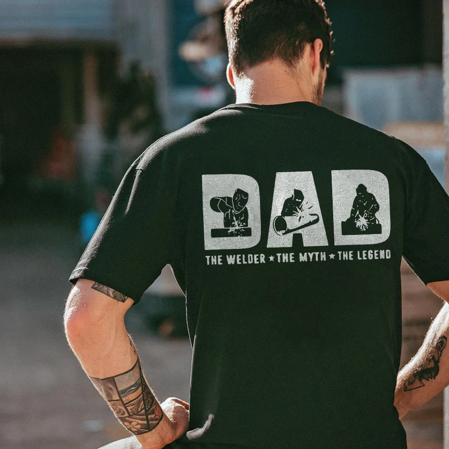 Dad The Welder The Myth The Legend T-shirt - Devcarry