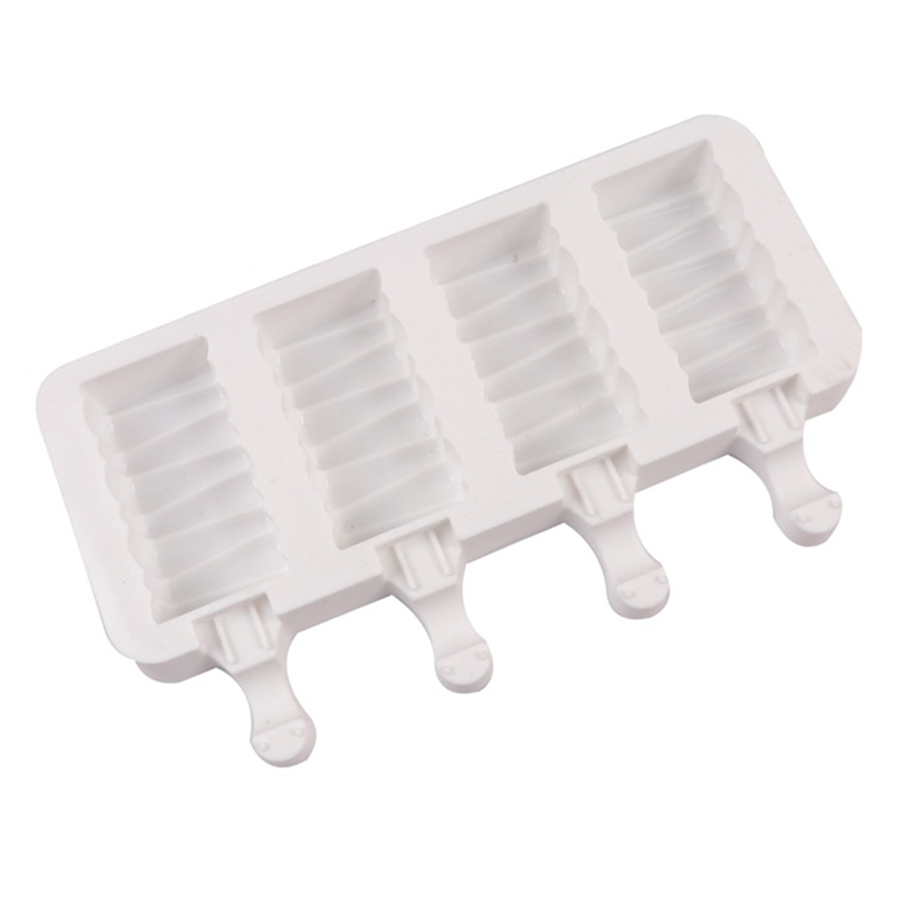 4-Cavity Striped Silicone Ice Cream Molds Ice Candy Lolly DIY Freeze Mould, 501 Original
4-Cavity Striped Silicone Ice Cream Molds Ice Candy Lolly DIY Freeze Mould, 501 Original