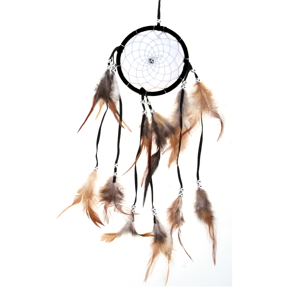Black Handmade Feathers Dream Catcher Wall Hanging Home Car Decor Craft, 501 Original
Black Handmade Feathers Dream Catcher Wall Hanging Home Car Decor Craft, 501 Original