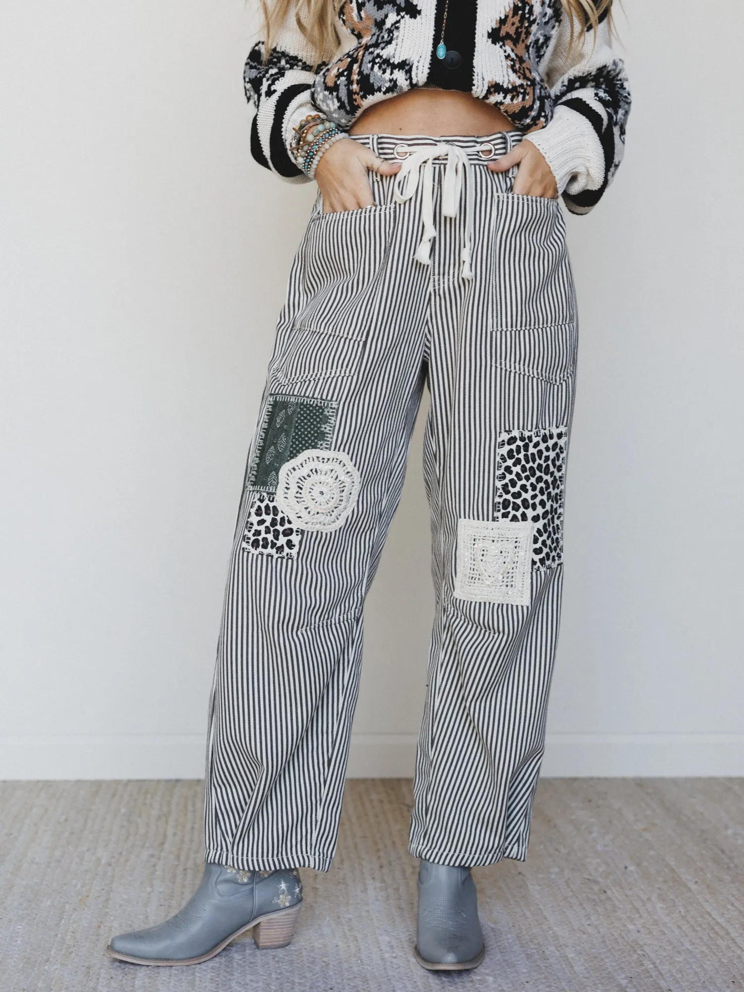 World Wide Pants - Choco Stripe