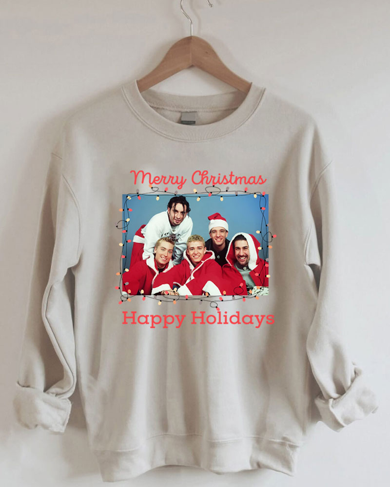 Nsync christmas online sweatshirt